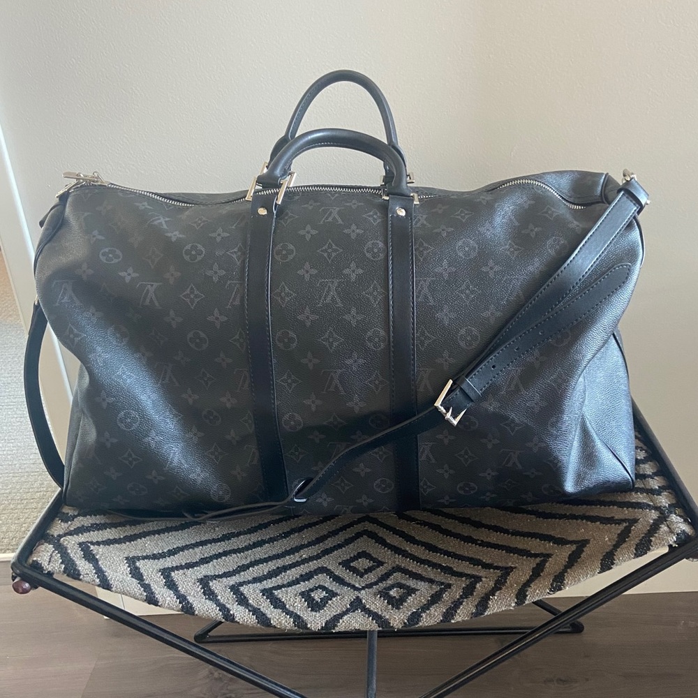 Faux Louis Vuitton KEEPALL BANDOULIÈRE 55
